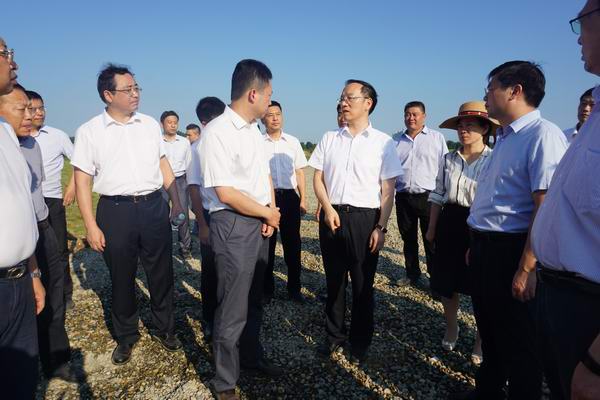 省委常委、襄陽市委書記李樂成督導小清河水污染治理