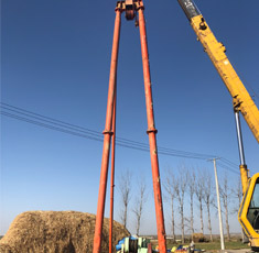 姚劉村機電井施工